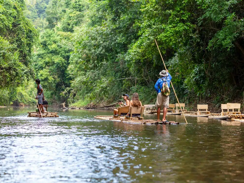 Khao Sok Bamboo Rafting