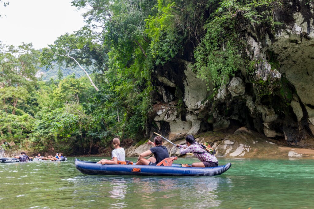 khao sok canoe experience sok river rainforest