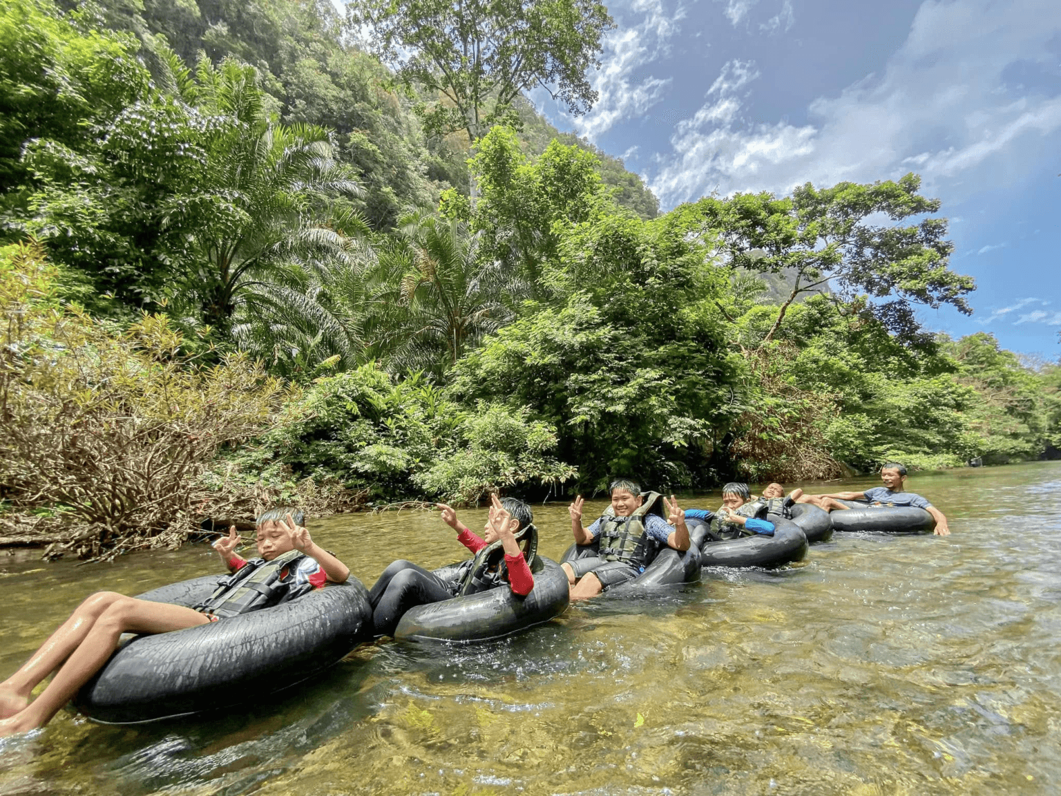Tubing Tour Khao Sok
