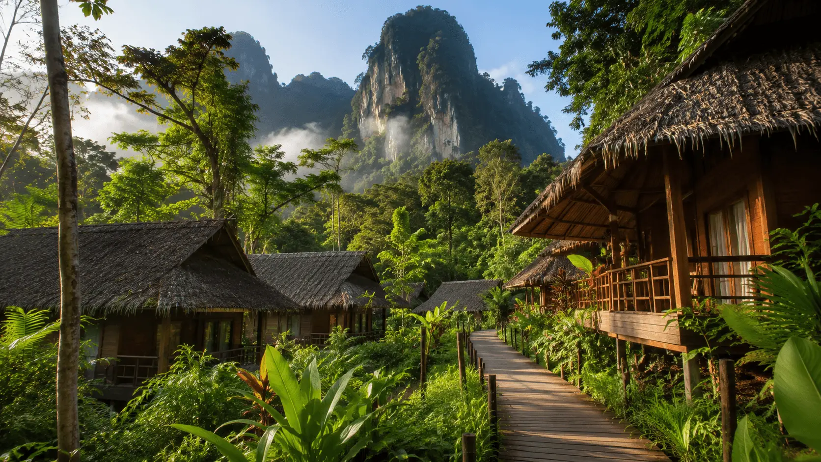 Best bungalows in Khao Sok for a jungle stay
